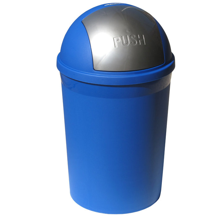 Redmon Plastic Swing Top Waste Basket & Reviews Wayfair